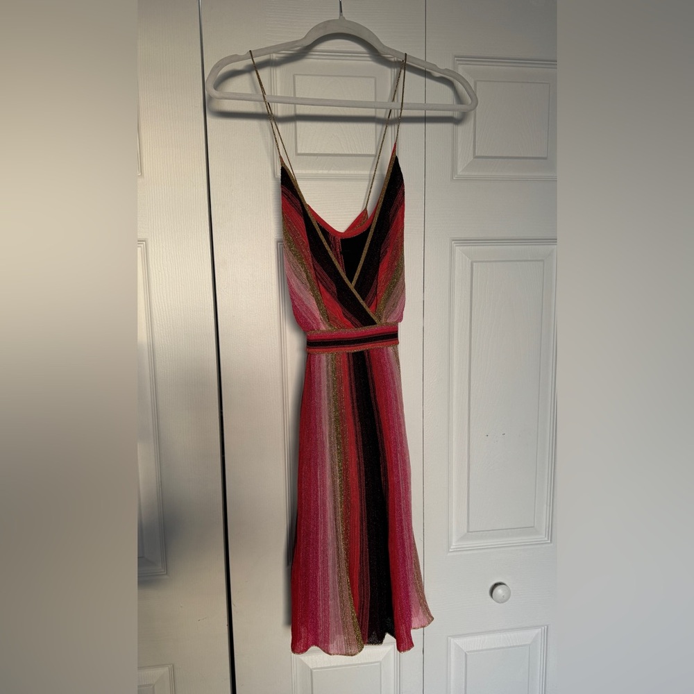 Missoni pink striped dress